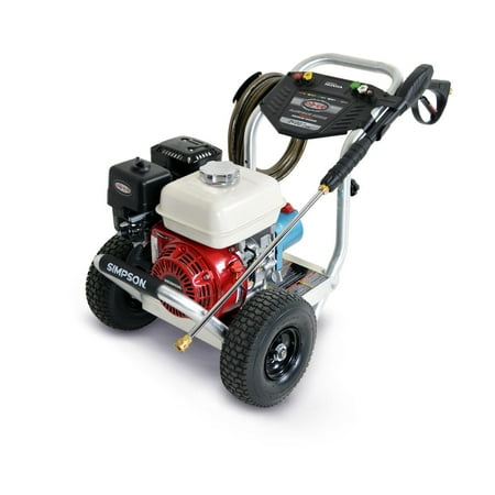 Simpson 3,400 PSI 2.5 GPM Gas Pressure Power Washer Powered by Honda & CAT Pump