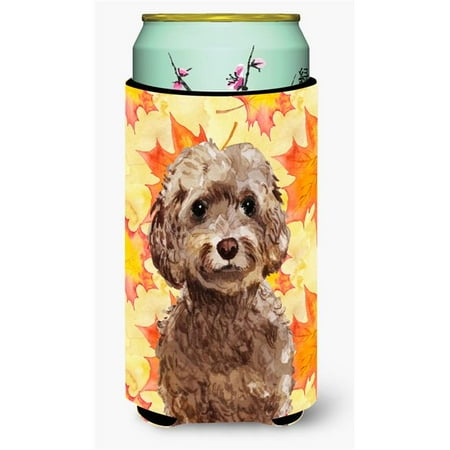 

Brown Cockapoo Fall Tall Boy Beverage Insulator Hugger