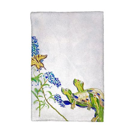 

Betsy Drake KT178 Turtles & Butterfly Kitchen Towel