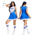 thumbnail image 3 of Karnival Costumes Pink High School Cheerleader Uniform Women's Costume X-Small 2-4, 3 of 5