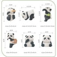 thumbnail image 5 of Resin Cute Panda - Climbing Tank Small Ornaments Cartoon Panda，Fish Tank Aquascape Decorative Hanging Micro Landscape Planter Hanging Ornaments, for Gift, 5 of 5