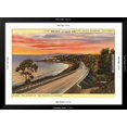 thumbnail image 5 of Art.com Coast Highway, Santa Barbara, California Art Print, Black Frame Wall Art, 44" x 32", 5 of 5