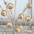 thumbnail image 2 of Qocolhg Christmas Decorations LED Lights String, LED Christmas Tree Hanging Light Tree House Pattern Light Strings, for Indoor Outdoor Home Patio Porch Wedding Party Decoration, Battery Powered, 2 of 6