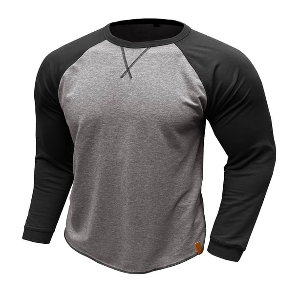 Blusas y camisas de manga larga con cuello redondo para hombre Color Match Return To The Ancients Sudadera con capucha de cuello redondo para hombre Blusa de poliéster