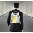 thumbnail image 3 of Clear Backpack, Transparent Backpack, Beach for Sports Activities and Games In Concert Festival Holiday Savings Gifts, 3 of 5