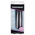 thumbnail image 3 of Juego de Pinzas Petite Tweezerman, para cejas, color Clásico con estuche Negro - Pinza obliqua y pinza de punta con estuche, ideal para viajes., 3 of 11