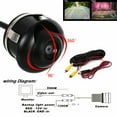 thumbnail image 3 of 120° 12/24V Car RV Motorhome Bus Rear View Reversing Backup Waterproof Camera, 3 of 4