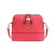 thumbnail image 1 of Sonducket Bolso de hombro de cuero para mujer, bolsos organizadores de pintalabios con correa ajustable, bolsos de compras para interiores y exteriores, Bolsas de mensajero y de hombro Rosa roja, 1 of 7