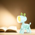thumbnail image 3 of Lámpara de noche de dibujos animados LED Regalo de estudiante plegable con orejas para dormitorio de bebé niño (N) Sywqhk Libre de BPA, 3 of 7