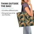 thumbnail image 2 of Fotbe Camouflage Rabbit Bolsa Tote Estética de Lona con Estampado para Mujer - Bolsa Reutilizable de Hombro Casual para Vacaciones, Compras, Trabajo y Gimnasio, 2 of 8