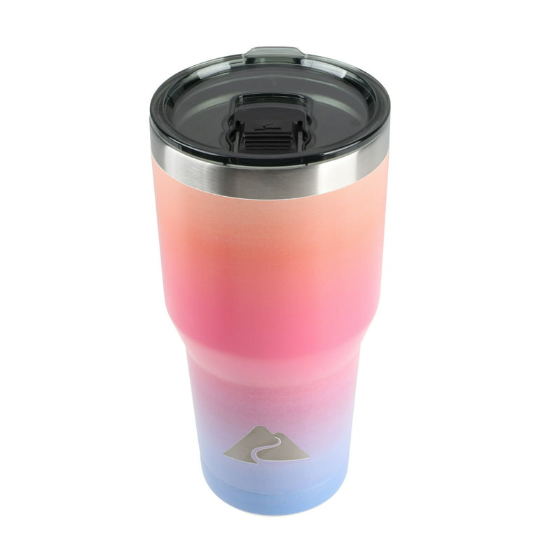 Ozark Trail® 30oz. Pink Vacuum-Insulated Stainless Steel Tumbler