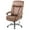 Beige, variant on CLATINA Ergonomic Big and Tall Executive Office Chair with Upholstered Swivel 800lbs High Capacity Adjustable Height Thick Padding Headrest and Armrest for Home Office Black