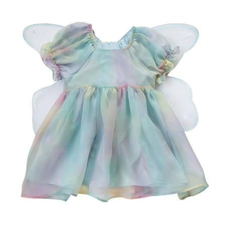 

Toddler Girl Dress Short Sleeve Birthday Dresses Girl Dress Party Tutu Princess Dress Kids Custome Dress Party Dresses