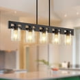 thumbnail image 7 of LovingAHome 5-Light Glass Pendant Light for Kitchen Island Adjustable Height for Kitchen Island Restaurant Bar, 7 of 7