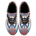 thumbnail image 2 of Hippie Peace Sign American flag Imagine All The People Living Life In Peace Shoes Sneakers Black Size 9, 2 of 7