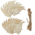 thumbnail image 4 of 20Pcs Wooden Crafts Christmas Dwarf Pendants Decorative Christmas Pendants, 4 of 7