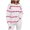 White, variant on WRKEKC Women's Heart Print Knit Pullover Sweater Casual Crew Neck Long Sleeve Valentine Fall Tops Cozy Womens Sweater Romantic