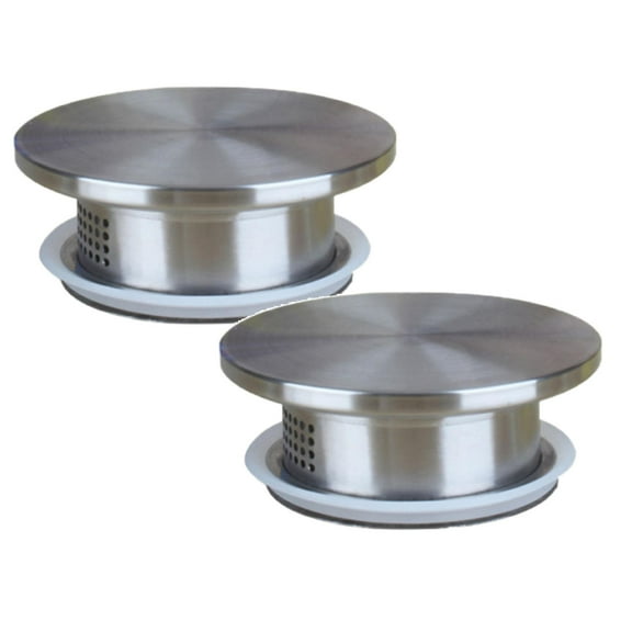 2Pcs Pitcher Lid Replacement Water Pitcher Cover Sturdy Stainless Steel Glass Jug Cover Water Bottle Lid Replacement Stoppers Beverage Glass Cups Closure Bags Lids Boxes