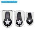 thumbnail image 4 of Unique Bargains 0.4 Inch 0.6 Inch 1 Inch Star Punch, Star Hole Paper Punch Hole Puncher Shape Punches for Crafting, 3 Pack, 4 of 6