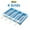 Blue1, variant on KEINXS Ice Cream Mold Ice Cube Tray Popsicle Barrel Mold Dessert Ice Cream Popsicle with Stick Lid Creative Kitchen Tool (4 Grids)