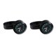 thumbnail image 1 of Riwesomey Reloj impermeable para manillar de motocicleta que brilla en la oscuridad reloj para bicicleta negro Negro 2piezas, 1 of 1