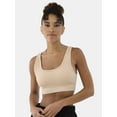thumbnail image 3 of No Boundaries Women's Double Scoop Seamless Bra, Sizes XS-XXXL, 3 of 10