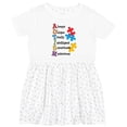 thumbnail image 3 of Inktastic Autism Acrostic Girls Toddler Dress, 3 of 5