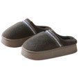 thumbnail image 5 of Busydd Slippers for Women Thick Sole Non Slip Indoor Women Shoes Casual Comfortable Closed Toe Winter Slippers for Women 10, 5 of 6