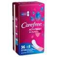thumbnail image 6 of Carefree Pantiliners, To Go, Extra Long, Unscented 36 ct Pack of 8, 6 of 9