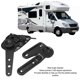 thumbnail image 4 of Seat Angle Adjuster 0 to 180 Adjustable Left Side Seat Recliner Lever Handle for RV Caravan Truck Construction Vehicle, 4 of 5