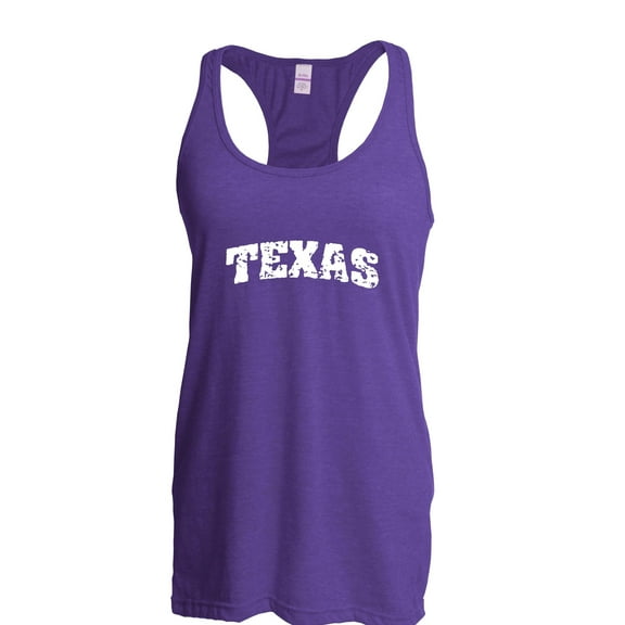 Normal is Boring - Women's Racerback Tank Top, up to Women Size 2XL - Texas Flag