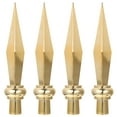 thumbnail image 5 of Gongc Metal Flag Toppers for Standard US Flag Poles - 4pcs Gold Aluminum Finials, 5 of 7