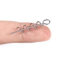 thumbnail image 2 of Ana Centering Spring Lock Pin For Soft Lure Bait 50pcs Fishing Hook Useful, 2 of 10