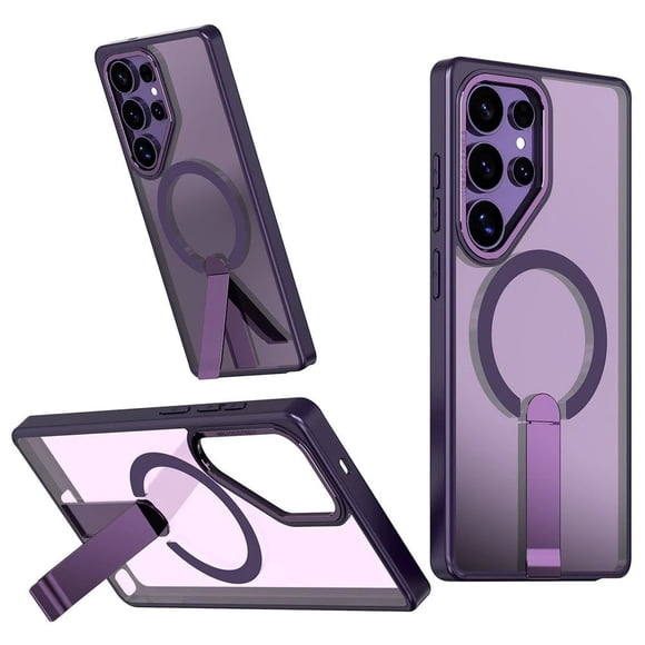 [PST] Samsung Galaxy S26 Ultra Case, Shockproof Magnetic Wireless Charging Case with Kickstand (MagSafe Compatible)