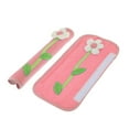 thumbnail image 1 of simhoa 2 PCS Floral Cotton Kitchen Refrigerator Handle Cover Non-slip Dishwashers Stain Pink, 1 of 8