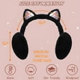 thumbnail image 2 of TELOLY 2026 New Fluffy Ear Muff for Women Plush Foldable Earmuffs Kids Winter Earmuffs Girls Boys Cold Weather Ear Warmer for Outdoor Activities,Winter Sports,Commuting,Travel,Daily Use., 2 of 7