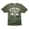 thumbnail image 4 of Rescue Ninja Shirt Registered Nurse Shirt for Women, RN TShirt for Registered Nurse (3X-Large Navy Blue), 4 of 6