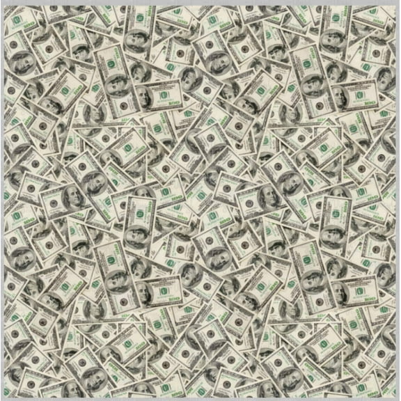 My Vinyl Cut Printed Adhesive Vinyl Hundred Dollar Bills Stickers