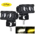 thumbnail image 1 of Luces antiniebla LED resistentes a los golpes y al óxido, compatibles con 9-30 V, de alto brillo y disipación del calor para motocicletas, 1 of 8