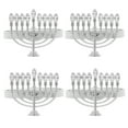thumbnail image 1 of 4pcs Hanukkah Napkin Rings Reusable Napkin Buckles Hotel Serviette Buckles Metal Serviette Rings Party Napkin Rings Reusable Napkin Buckles Menorah Serviette Buckles, 1 of 1