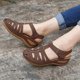 thumbnail image 4 of Verano mujer tobillo correa Casual al aire libre hueco cuña zapatos sandalias Wmkox8yii  sa640, 4 of 6