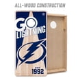 thumbnail image 4 of YouTheFan NHLTampa Bay Lightning 2' x 4' Cornhole Game, 4 of 6