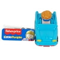 thumbnail image 5 of Fisher-Price Little People Wheelies Toy Car and Truck Collection for Toddlers, Styles May Vary, 5 of 6