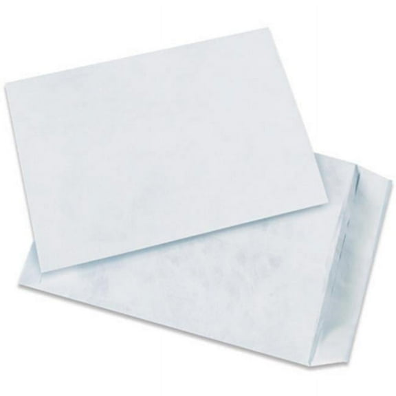10 in. x 15 in. White Flat Tyvek Envelopes