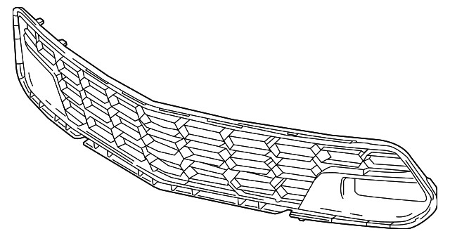 Genuine OE GM Grille Assembly 23507619 - Walmart.com
