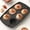 Black, variant on Clearance-Monfish Extra Large Muffin Pan Jumbo Cupcake Tray,Round Baking Molds for Making Chocolate,Cake,Non-Stick Tray High Temperature Baking Mould Tray,Kitchen Tools