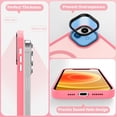 thumbnail image 6 of Case for iPhone 12 & iPhone 12 Pro 2020 6.1 inch-Compatible with MagSafe &  Car Phone Mount,Anti-Fingerprint TPU Thin Phone Cases Cover Protective Shockproof (Hot Pink), 6 of 16