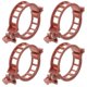 thumbnail image 2 of Juego de 100 clips de jardín para invernadero, clips de soporte para tallos de tomate, clips de plástico para plantas, abrazaderas de crecimiento para plantas, clips para tomates., 2 of 5