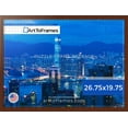 thumbnail image 2 of ArtToFrames 26.75x19.75 Inch - 68x50 CM Brown Puzzle Frame for 1000 piece Puzzles.1.25 Inch Custom Wood Puzzle Frames, Walnut - Comes with Economy Acrylic, 2 of 3