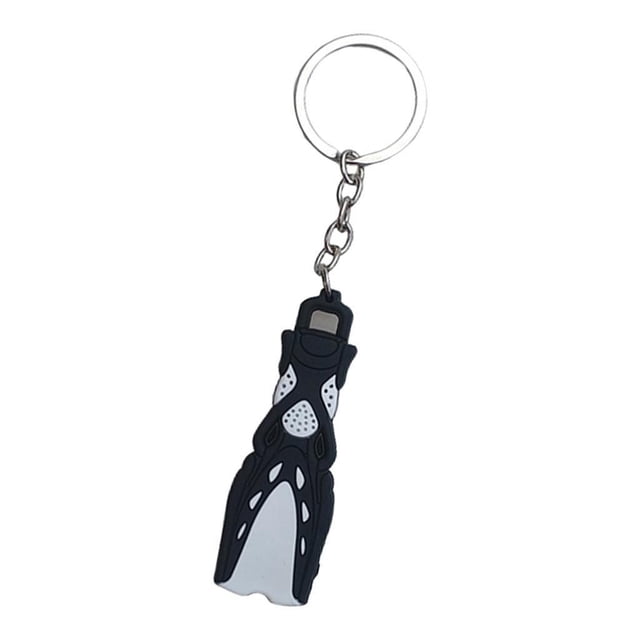Llavero de Buceo Kusrkot Para Mujer Colgante Negro